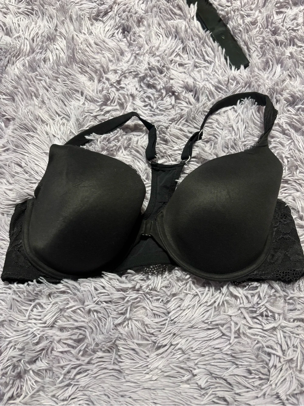 Victoria's Secret Black Lace Trim Women's bra